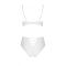 Еротичний комплект з малюнком Passion LOVELIA BIKINI XXL/XXXL, white