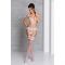 Сексуальний комплект з поясом для панчіх Passion LOVELIA SET S/M, white