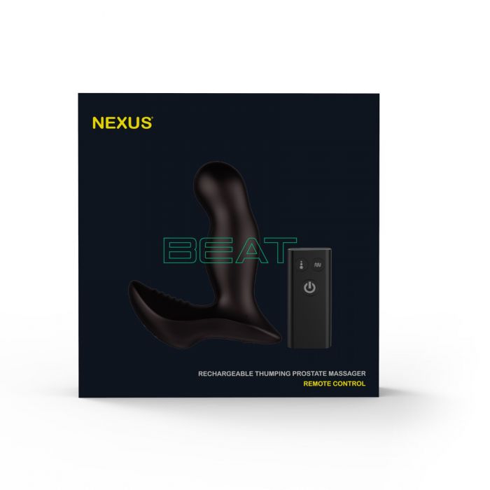 Масажер простати Nexus Beat з пульсівною перлиною і вібрацією