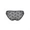 Трусики-сліпи з мереживною сіточкою Passion DINA THONG L/XL, black