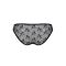 Трусики-сліпи з мереживною сіточкою Passion DINA THONG XXL/XXXL, black