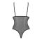Боді з ажурним ліфом Passion CHRISTA BODY L/XL, black