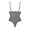 Боді з ажурним ліфом Passion CHRISTA BODY S/M, black