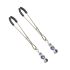 Затискач для сосків Art of Sex - Nipple Clamps Lovely Blue