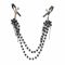 Затискач для сосків Art of Sex - Nipple clamps Sexy Jewelry Black