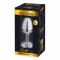 Металева анальна пробка з кристалом Alive Mini Metal Butt Plug White L