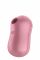 Вакуумний стимулятор із вібрацією Satisfyer Cotton Candy Light Red