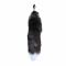 Металева анальна пробка Лисячий хвіст Alive Black And White Fox Tail S, діаметр 2,9 см