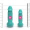Мило у формі пеніса Pure Bliss MINI Turquoise, крафтове мило-член, натуральне