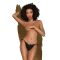 Трусики-сліпи Penthouse Too Hot To Be Real M/L Black, мереживо, регульована посадка