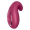 Вібратор Satisfyer Dipping Delight Berry, 2 мотори, гнучкий кінчик