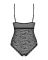 Мереживне боді з доступом Obsessive 818-TED-1 teddy S/M, чорне