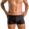 Чоловічі шкіряні боксери із заклепками Passion 048 SHORT DAVID L/XL Black