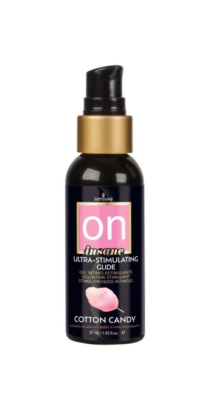 Збуджувальна змазка на гібридній основі Sensuva Ultra-Stimulating On Insane Cotton Candy (57 мл)