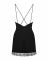 Сорочка та трусики Obsessive Bella Rou chemise & thong XL/2X