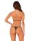 Напівпрозорий комплект Obsessive Celia Noir 2-pcs set M/L, бюстгальтер, стрінги