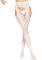 Ажурні колготки із сердечками Leg Avenue Heart White, one size, імітація панчіх