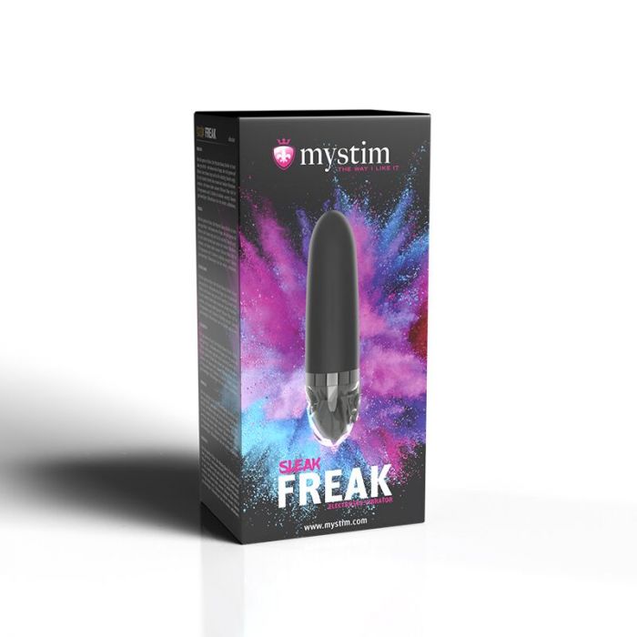 Вібратор з електростимуляцією Mystim Sleak Freak Black Edition