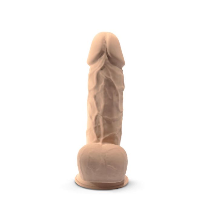 Фалоімітатор з вібрацією SilexD Norman Vibro Flesh (Model 1 size 8,5") + LRS, діаметр 5 см