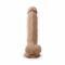 Фалоімітатор з вібрацією SilexD Vetus Vibro Flesh (MODEL 1 size 8in) + LRS, двошаровий, діам. 4,2 см