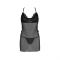 Сорочка Passion DELIENA CHEMISE XXL/XXXL black, стрінги із заниженою талією