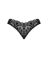 Мереживні стрінги Obsessive Donna Dream crotchless thong M/L Black, відкритий доступ
