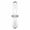 Двосторонній скляний дилдо Satisfyer Double Crystal Transparent, боросилікатне скло, унісекс