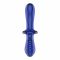 Двосторонній скляний дилдо Satisfyer Double Crystal Light blue, боросилікатне скло, унісекс
