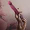 Пульсатор для точки G Blush Temptasia – Trixie Thrusting Dildo – Wine Red, 3 швидкості