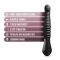 Пульсатор Blush Temptasia – Lazarus Thrusting Dildo – Black, ребристий стовбур, 3 швидкості