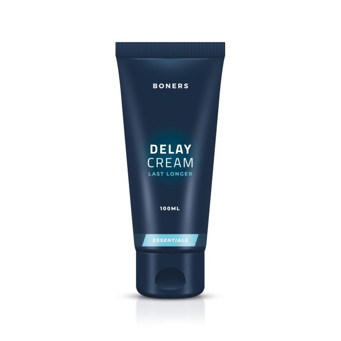 Крем-пролонгатор Boners Delay Cream 100 мл, легкий анестетик лаурет-9 + м’ята