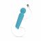 Вібромасажер Cala Azul – Maria Wand Vibrator, 10 режимів, регулювання інтенсивності