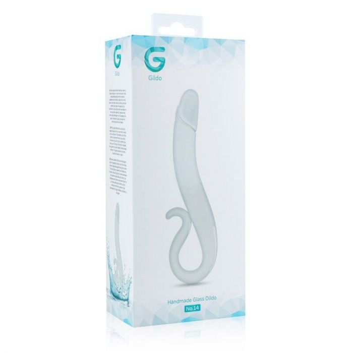 Скляний дилдо Gildo Glass Dildo No. 21, реалістична головка