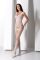 Бодістокінг з крилами Passion BS098 One Size, white, середня сітка, відкритий доступ