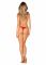 Трусики з доступом Obsessive Ingridia crotchless thong XS/S, червоні