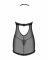 Пеньюар Obsessive Medilla chemise & thong XS/S