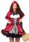 Еротичний костюм Червоної шапочки Leg Avenue Gothic Red Riding Hood S, сукня, накидка