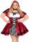 Еротичний костюм Червоної шапочки Leg Avenue Gothic Red Riding Hood 3X–4X, сукня, накидка