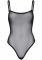 Еротичне боді Leg Avenue Cami bodysuit with thong Black S/M, на бретелях