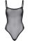 Еротичне боді Leg Avenue Cami bodysuit with thong Black M/L, на бретелях