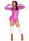 Комбінезон-костюм кішечки Leg Avenue Comfy Cheshire L, з капюшоном