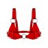 Ліф класичний Feral Feelings - Bikini Top Red Trasparent