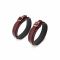 Фіксатори для стегон Liebe Seele Wine Red Thigh Cuffs S Size, натуральна  шкіра