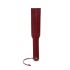 Двосторонній паддл Liebe Seele Wine Red Spanking Paddle, натуральна шкіра