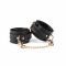 Поножі Liebe Seele Black Organosilicon Anklecuffs, екошкіра