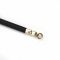 Фіксатор-розпірка для ніг Liebe Seele Black Organosilicon Spreader Bar, екошкіра