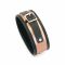 Широкий нашийник з повідцем Liebe Seele Rose Gold Memory Collar with Leash, натуральна шкіра