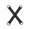 Набір Liebe Seele Black Lace and Neoprene 11pcs Bondage Kit, анальна пробка з кристалом, віброкуля