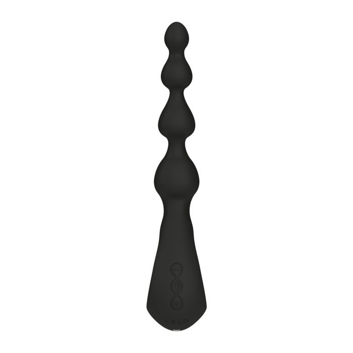 Анальне намисто з вібрацією LELO Soraya Beads Black, різний діаметр намистин, 8 режимів