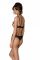 Еротичне боді Passion MARINA BODY, XXL/XXXL, beige, з відкритими чашками